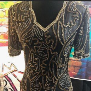 Vintage Laurence Kazar Top